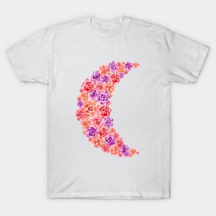 Roses Moon T-Shirt